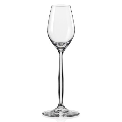 New Arrival 60ML  2OZ Small Handmade Round stemware Luxury Home Decor Clear Cindy Wine Glass