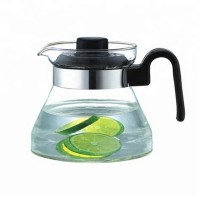 Chinese New Arrival Simple Style Direct fire 500ml Electric Microwave Oven Glass Teapot